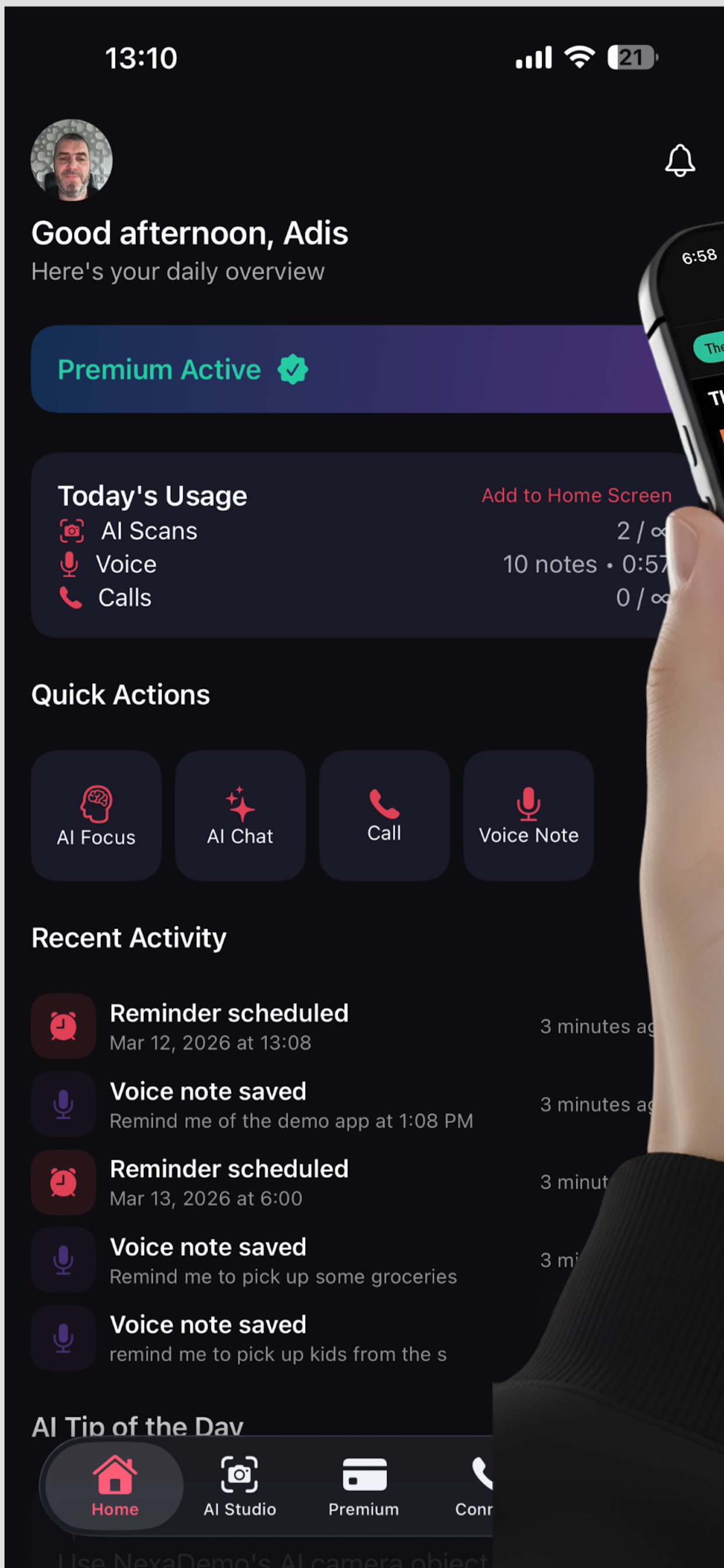 Nexa Demo screenshot